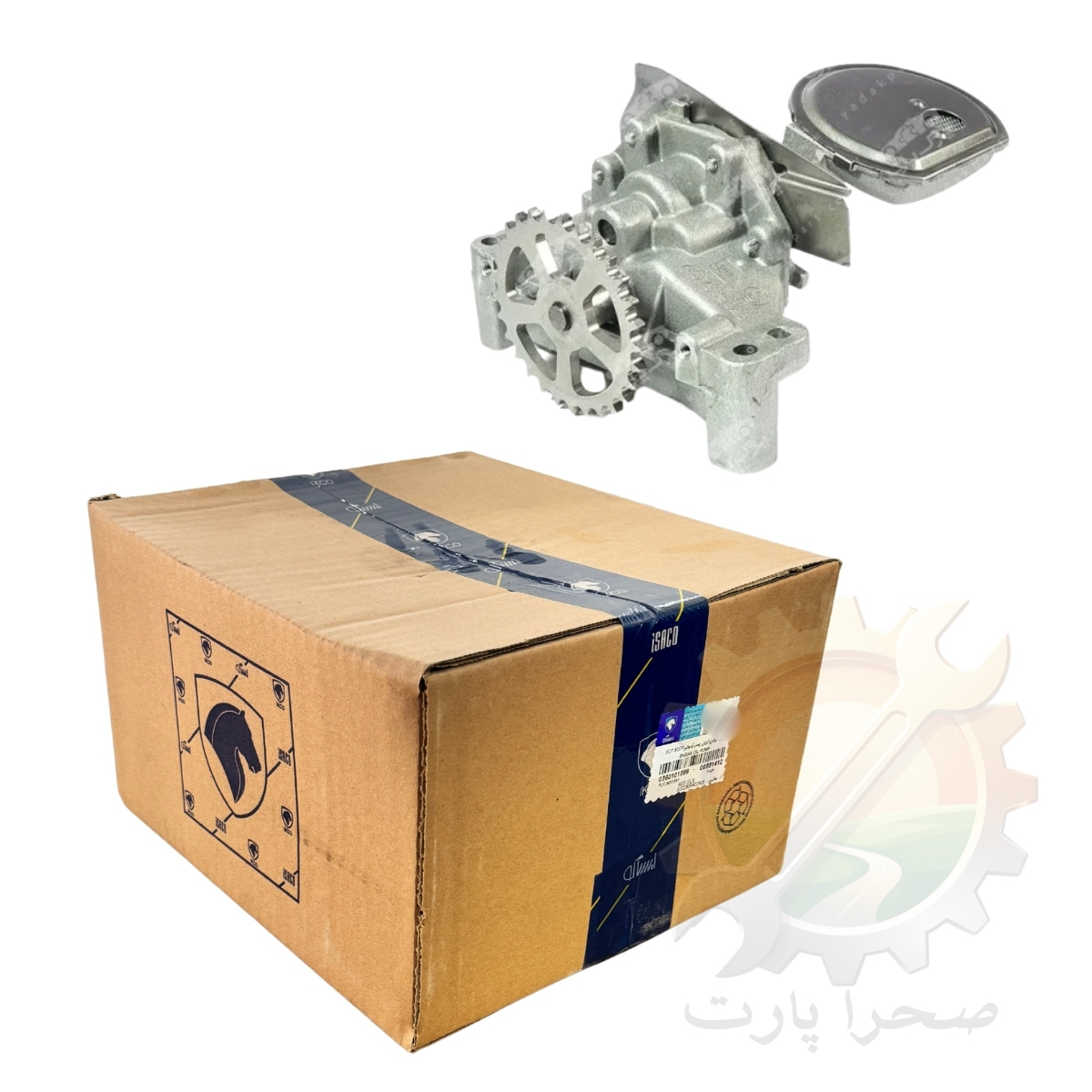 اویل پمپ ایساکو مناسب پژو ۴۰۵ موتور XU7-XU7P کد ۰۳۶۰۱۰۱۰۹۹